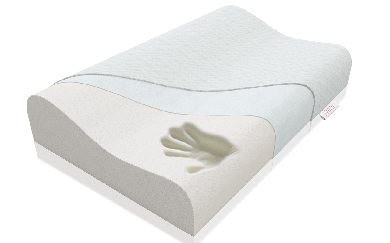 подушка Alitte Pillow Wave Memory 12 1 Alitte Pillow Wave Memory 12